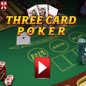 free online casino games three card poker